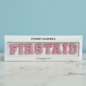 Stoney Clover Lane Felt Sticker Patch Set of 8 Pink FIRSTAID